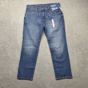 Arizona Jeans Mens 36 X 29 Blue Advance 360 Straight Stretch Denim NWT